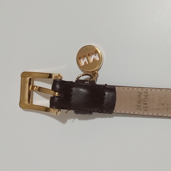 Genuine leather Nicole Miller belt - Picture 2 of 6